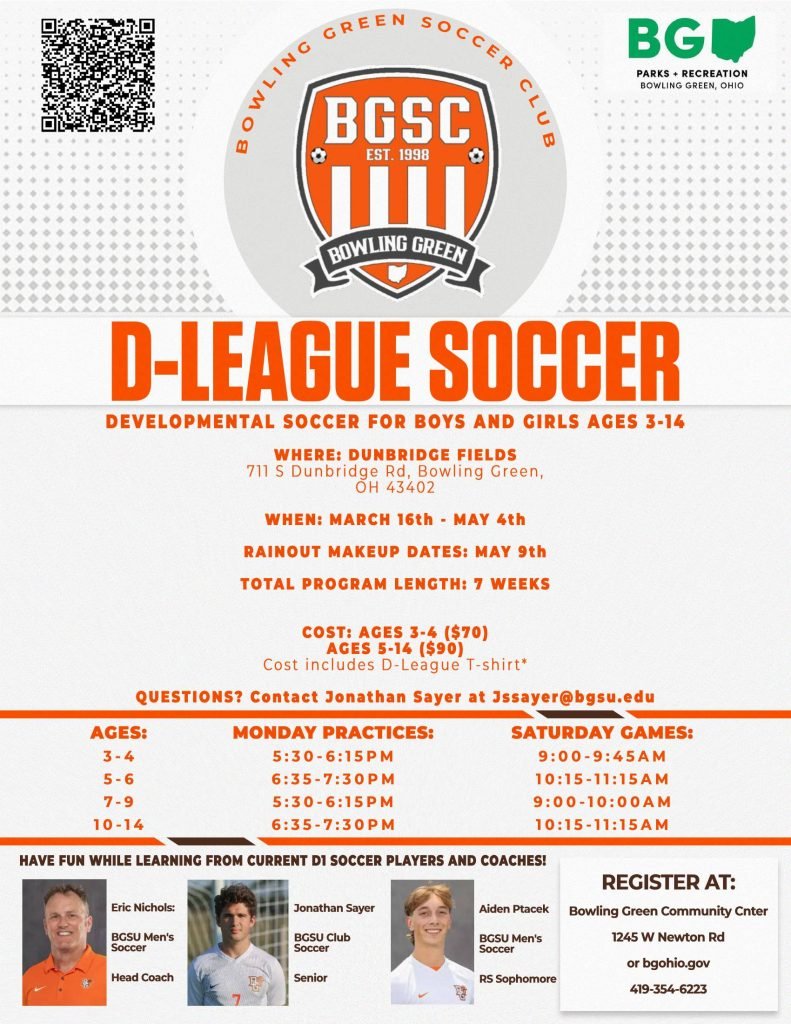 Spring 2026 D-League Flyer